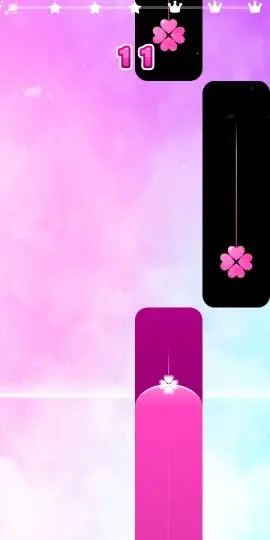 Magic Pink Tiles: Piano Game